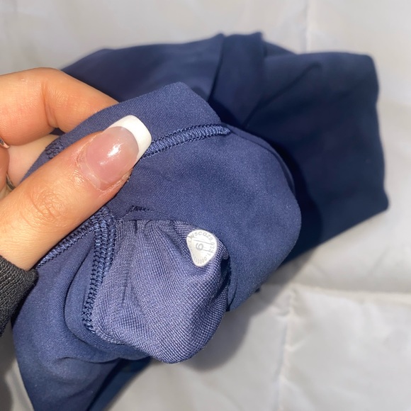 blue diamond dye Lululemon leggings - Picture 3 of 3